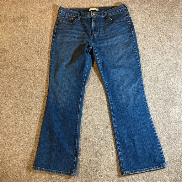 NWOT Levi’s 515 Boot Cut Denim Jeans 16 M - Picture 2 of 15